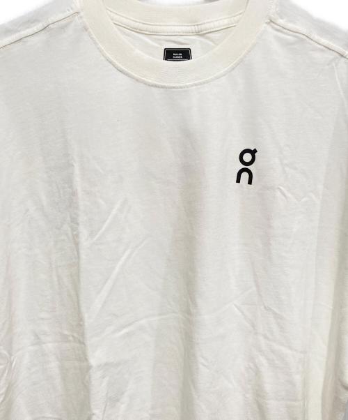 on（オン）on (オン) BEAMS (ビームス) Relaxed-T Beams ホワイト サイズ:Mの古着・服飾アイテム