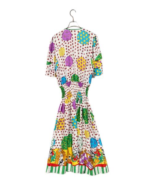 diane freis（ダイアンフレイス）Diane Freis (ダイアンフレイス) ヴィンテージプリントワンピース マルチカラー サイズ:記載なしの古着・服飾アイテム