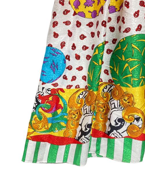 diane freis（ダイアンフレイス）Diane Freis (ダイアンフレイス) ヴィンテージプリントワンピース マルチカラー サイズ:記載なしの古着・服飾アイテム