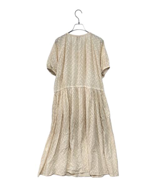 TSUHARU by samansa Mos2（ツハル バイ サマンサモスモス）TSUHARU by Samansa Mos2 (ツハル バイ サマンサモスモス) コットンロングワンピース ベージュ サイズ:Fの古着・服飾アイテム