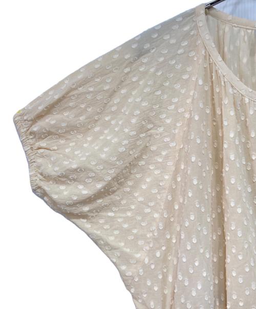 TSUHARU by samansa Mos2（ツハル バイ サマンサモスモス）TSUHARU by Samansa Mos2 (ツハル バイ サマンサモスモス) コットンロングワンピース ベージュ サイズ:Fの古着・服飾アイテム