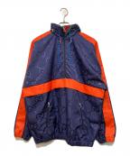 GUCCIグッチ）の古着「GG NYLON HOODED JACKET」｜ネイビー