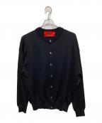 5525galleryゴーゴーニーゴーギャラリー）の古着「別注CREWNECK CARDIGAN」｜ブラック