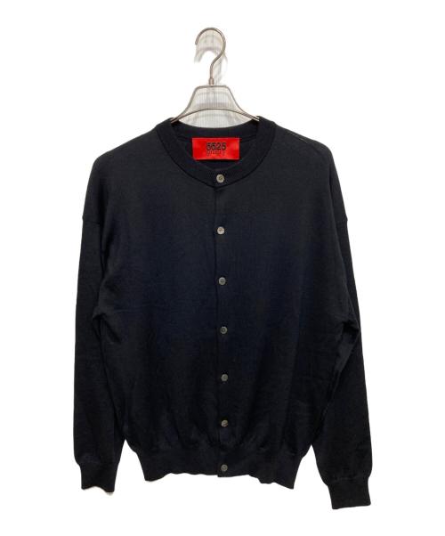 5525gallery（ゴーゴーニーゴーギャラリー）5525gallery (ゴーゴーニーゴーギャラリー) 別注CREWNECK CARDIGAN ブラック サイズ:Mの古着・服飾アイテム