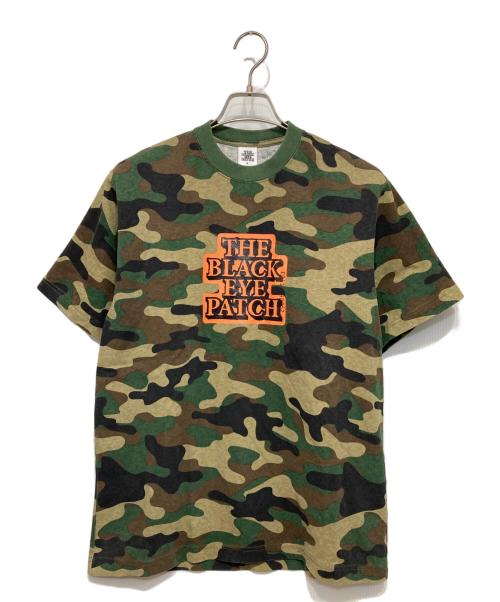 BlackEyePatch（ブラックアイパッチ）BlackEyePatch (ブラックアイパッチ) OG LABEL SAFETY CAMO TEE グリーン サイズ:Mの古着・服飾アイテム