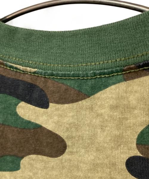 BlackEyePatch（ブラックアイパッチ）BlackEyePatch (ブラックアイパッチ) OG LABEL SAFETY CAMO TEE グリーン サイズ:Mの古着・服飾アイテム