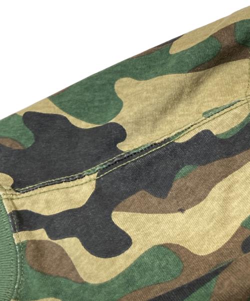 BlackEyePatch（ブラックアイパッチ）BlackEyePatch (ブラックアイパッチ) OG LABEL SAFETY CAMO TEE グリーン サイズ:Mの古着・服飾アイテム