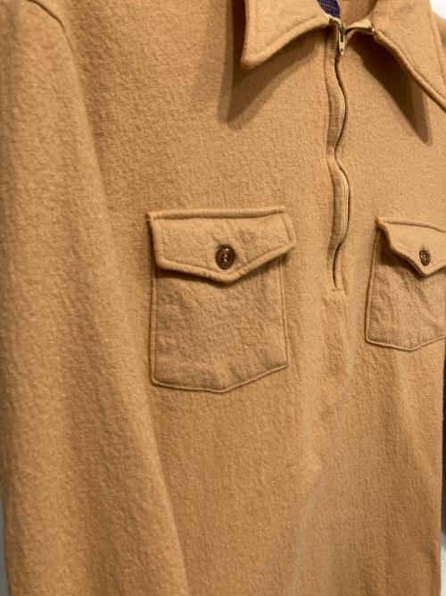 PENDLETON（ペンドルトン）PENDLETON (ペンドルトン) 70sプルオーバーシャツ ベージュ サイズ:XLの古着・服飾アイテム