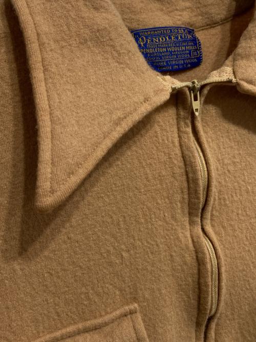 PENDLETON（ペンドルトン）PENDLETON (ペンドルトン) 70sプルオーバーシャツ ベージュ サイズ:XLの古着・服飾アイテム