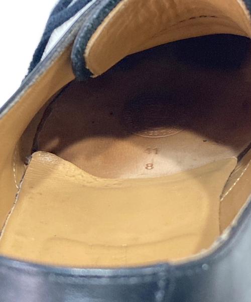 HARDRIGE（ハードリッジ）HARDRIGE (ハードリッジ) FRENCH ARMY SERVICE SHOES ブラック サイズ:41の古着・服飾アイテム