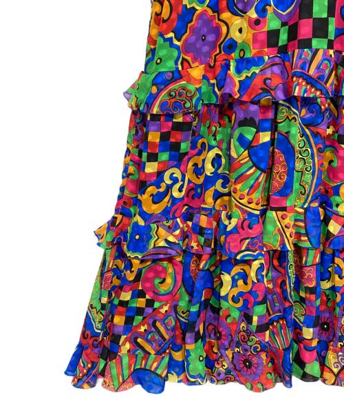 Diane Fries（ダイアンフレイス）Diane Fries (ダイアンフレイス) ヴィンテージ総柄ワンピース マルチカラー サイズ:記載なしの古着・服飾アイテム