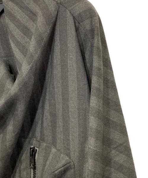 MOYURU（モユル）MOYURU (モユル) ワイドシャツワンピース グレー サイズ:M-Lの古着・服飾アイテム