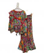 Diane Friesダイアンフレイス）の古着「ヴィンテージ総柄セットアップ」｜マルチカラー