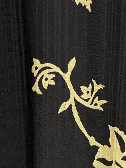 Diane Fries（ダイアンフレイス）Diane Fries (ダイアンフレイス) ヴィンテージ総柄ワンピース ブラック サイズ:記載なしの古着・服飾アイテム