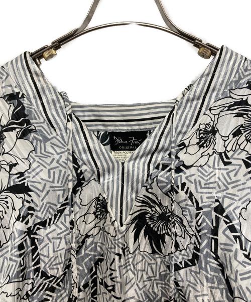 Diane Fries（ダイアンフレイス）Diane Fries (ダイアンフレイス) ヴィンテージ総柄セットアップ ホワイト サイズ:記載無しの古着・服飾アイテム