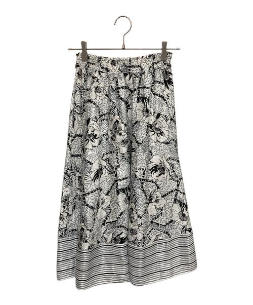 Diane Fries（ダイアンフレイス）Diane Fries (ダイアンフレイス) ヴィンテージ総柄セットアップ ホワイト サイズ:記載無しの古着・服飾アイテム