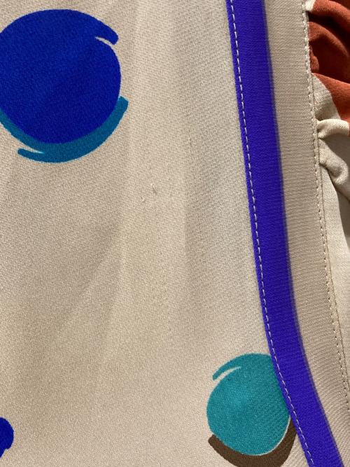 Diane Fries（ダイアンフレイス）Diane Fries (ダイアンフレイス) ヴィンテージ総柄ワンピース ベージュ サイズ:-の古着・服飾アイテム