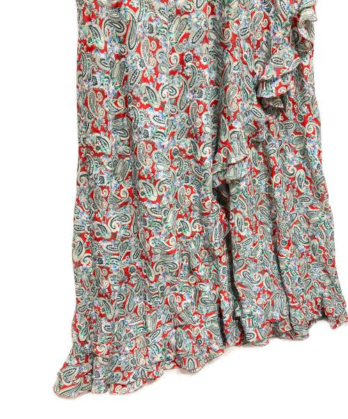 Diane Fries（ダイアンフレイス）Diane Fries (ダイアンフレイス) ヴィンテージ総柄ワンピース レッド サイズ:記載なしの古着・服飾アイテム