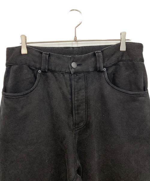 i SHII（イシイ）i SHII (イシイ) clubman pants b2 ブラック サイズ:Lの古着・服飾アイテム