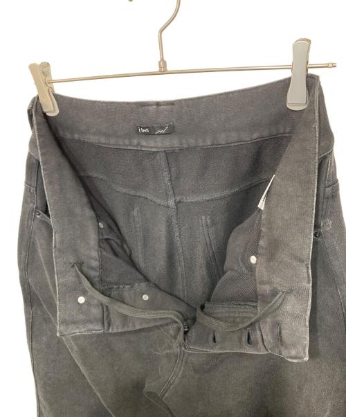 i SHII（イシイ）i SHII (イシイ) clubman pants b2 ブラック サイズ:Lの古着・服飾アイテム