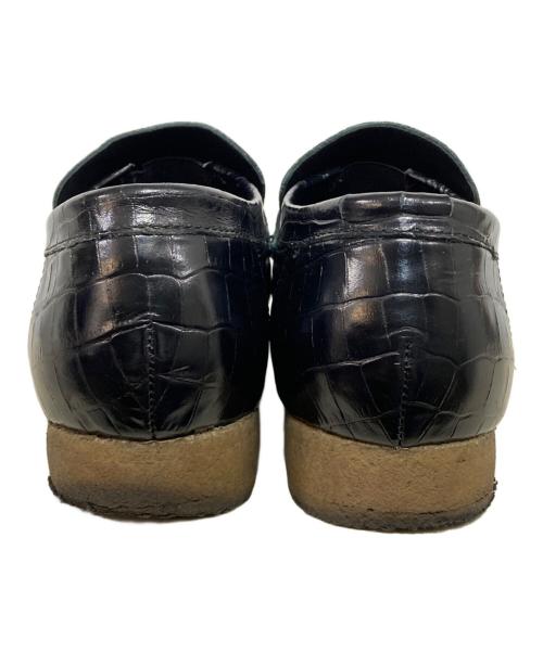 CLARKS ORIGINALS（クラークス オリジナルズ）CLARKS ORIGINALS (クラークス オリジナルズ) Walla Loafer Black Croc ブラック サイズ:27.5cmの古着・服飾アイテム