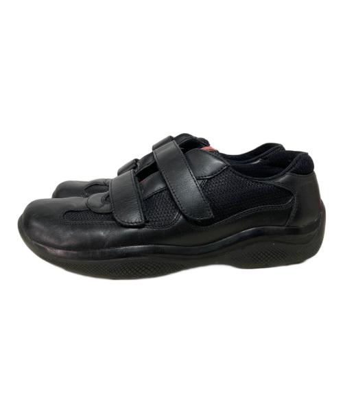 PRADA SPORTS（プラダスポーツ）PRADA SPORTS (プラダスポーツ) ベルクロスニーカー ブラック サイズ:371/2の古着・服飾アイテム