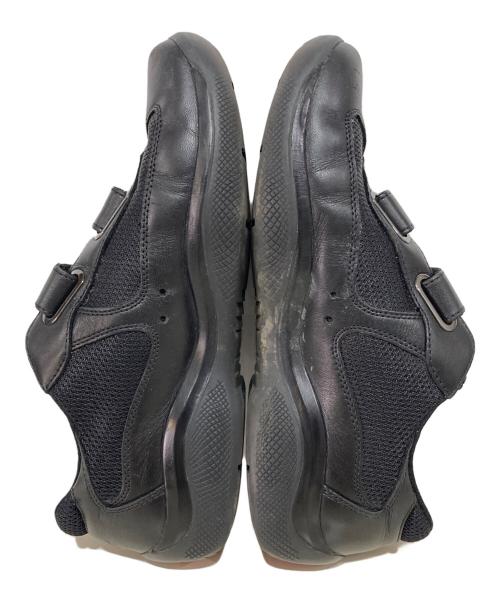 PRADA SPORTS（プラダスポーツ）PRADA SPORTS (プラダスポーツ) ベルクロスニーカー ブラック サイズ:371/2の古着・服飾アイテム