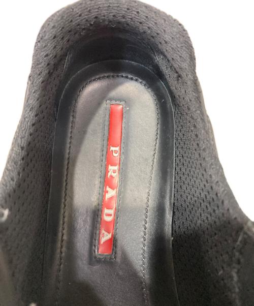PRADA SPORTS（プラダスポーツ）PRADA SPORTS (プラダスポーツ) ベルクロスニーカー ブラック サイズ:371/2の古着・服飾アイテム