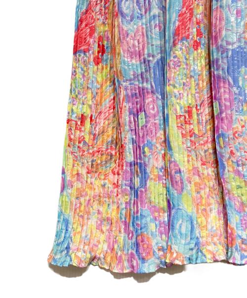 SUSAN FRIES（スーザンフライズ）Susan Fries (スーザンフライズ) ヴィンテージ総柄ワンピース マルチカラー サイズ:Ｍの古着・服飾アイテム