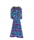 SUSAN FRIESスーザンフライズ）の古着「ヴィンテージ総柄ワンピース」｜マルチカラー