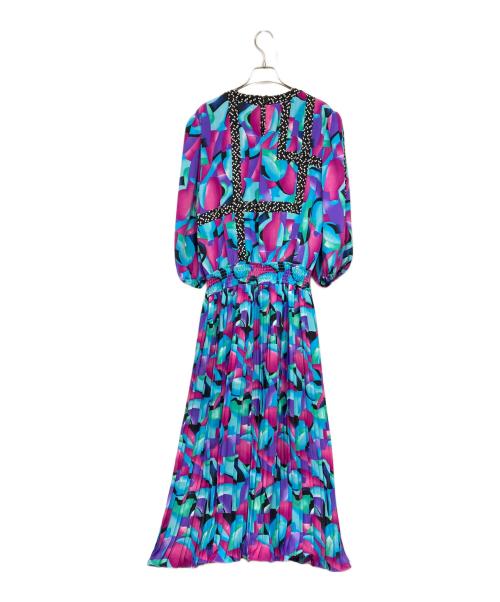 SUSAN FRIES（スーザンフライズ）Susan Fries (スーザンフライズ) ヴィンテージ総柄ワンピース マルチカラー サイズ:Lの古着・服飾アイテム