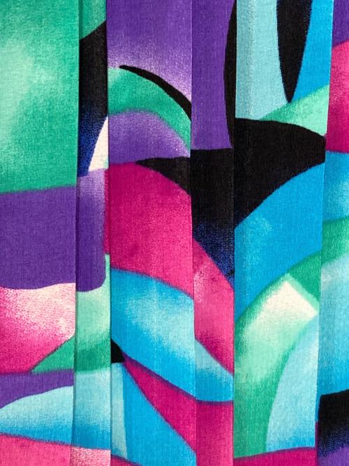 SUSAN FRIES（スーザンフライズ）Susan Fries (スーザンフライズ) ヴィンテージ総柄ワンピース マルチカラー サイズ:Lの古着・服飾アイテム