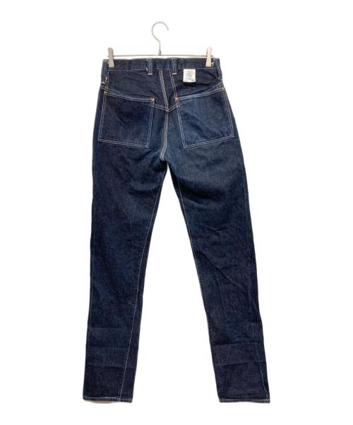 TENDER Co.（テンダー コー）TENDER Co. (テンダー コー) 130 RINSE TAPERED JEANS インディゴ サイズ:2の古着・服飾アイテム