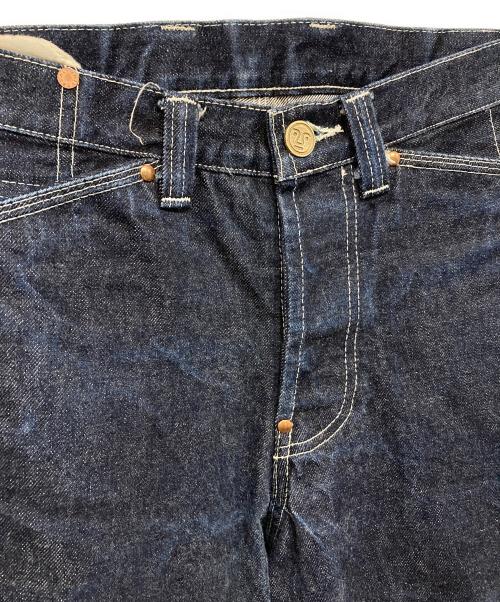 TENDER Co.（テンダー コー）TENDER Co. (テンダー コー) 130 RINSE TAPERED JEANS インディゴ サイズ:2の古着・服飾アイテム