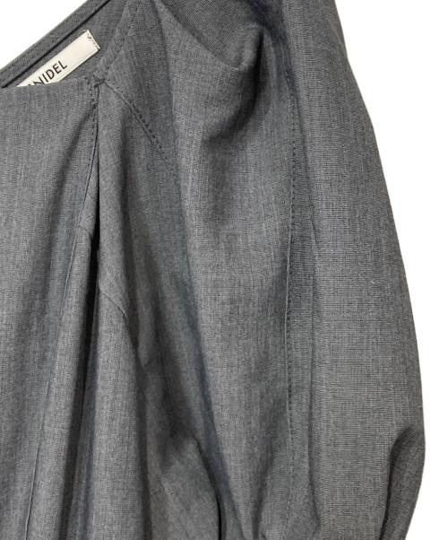 Snidel（スナイデル）Snidel (スナイデル) サイドスリットオールインワン グレー サイズ:1の古着・服飾アイテム