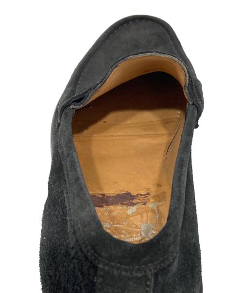 CHURCH'S（チャーチ）CHURCH'S (チャーチ) スエードコインローファー ブラック サイズ:9の古着・服飾アイテム