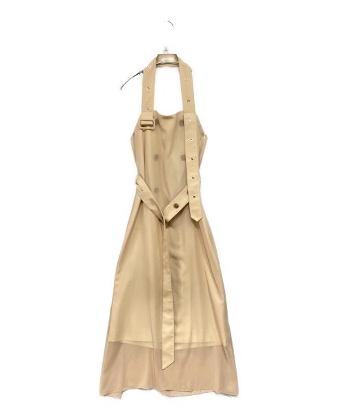 ROKH（ロク）ROKH (ロク) ベルテッドワンピース ベージュ サイズ:36の古着・服飾アイテム
