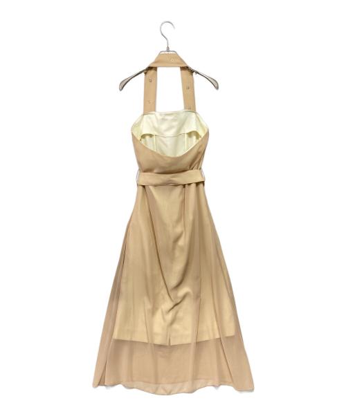 ROKH（ロク）ROKH (ロク) ベルテッドワンピース ベージュ サイズ:36の古着・服飾アイテム