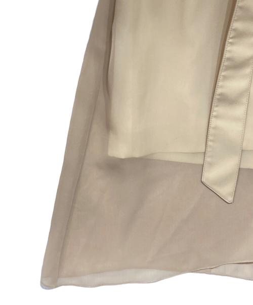 ROKH（ロク）ROKH (ロク) ベルテッドワンピース ベージュ サイズ:36の古着・服飾アイテム