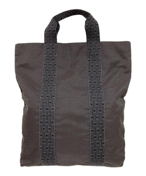 HERMES（エルメス）HERMES (エルメス) エールライン カバス トートバッグ ダークグレーの古着・服飾アイテム
