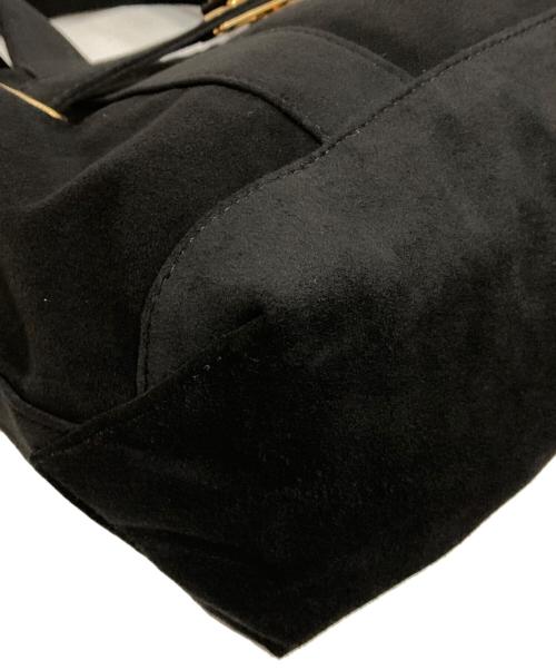 SITA PARANTICA（シータパランティカ）sita parantica (シータパランティカ) Ultrasuede カナグツキミニトートバッグ ブラックの古着・服飾アイテム