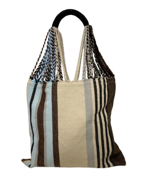 MARNI（マルニ）MARNI (マルニ) フラワーカフェ ハンモックバッグ ブラウンの古着・服飾アイテム