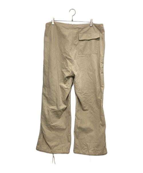 DAN（ダン）DAN (ダン) canvas oves trousers ベージュ サイズ:FREEの古着・服飾アイテム