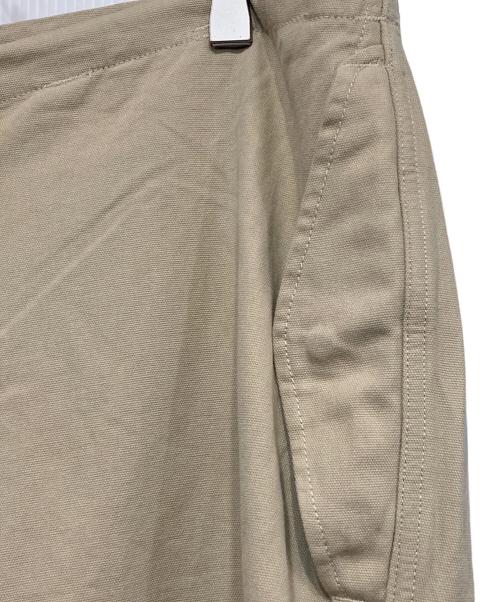 DAN（ダン）DAN (ダン) canvas oves trousers ベージュ サイズ:FREEの古着・服飾アイテム