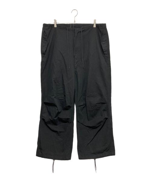 DAN（ダン）DAN (ダン) canvas oves trousers ブラック サイズ:FREEの古着・服飾アイテム
