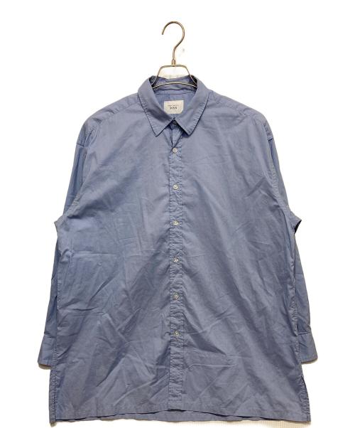 DAN（ダン）DAN (ダン) The Big Square Shirt ブルー サイズ:Mの古着・服飾アイテム