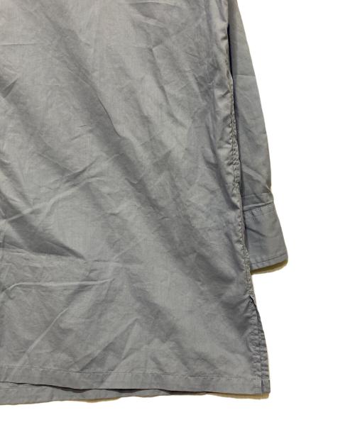 DAN（ダン）DAN (ダン) The Big Square Shirt ブルー サイズ:Mの古着・服飾アイテム