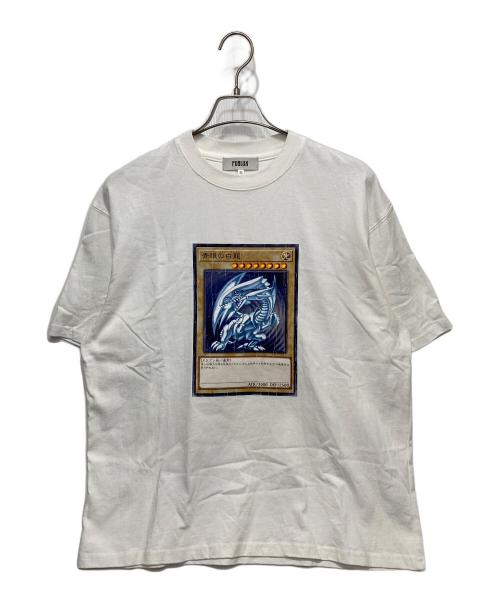 PUBLUX（パブリュクス）PUBLUX (パブリュクス) 遊戯王 (ユウギオウ) 青眼の白龍 Print Tee ホワイト サイズ:Mの古着・服飾アイテム