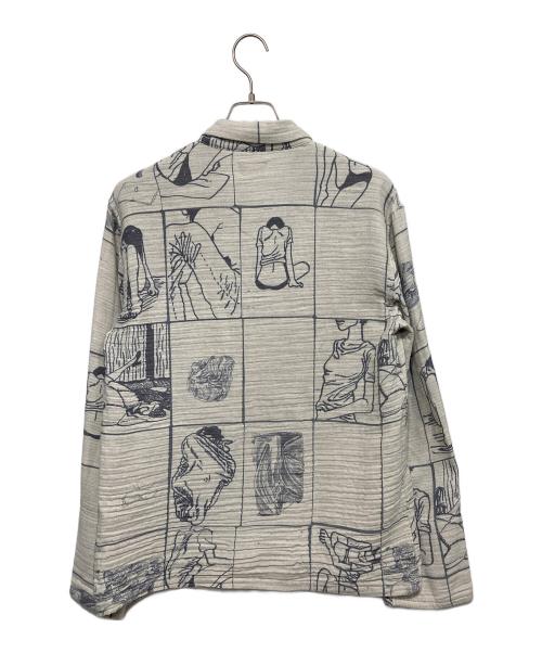 PAMM（パム）PAMM (パム) たなかみさき 見せられる日記のシャツ ベージュ サイズ:FREEの古着・服飾アイテム