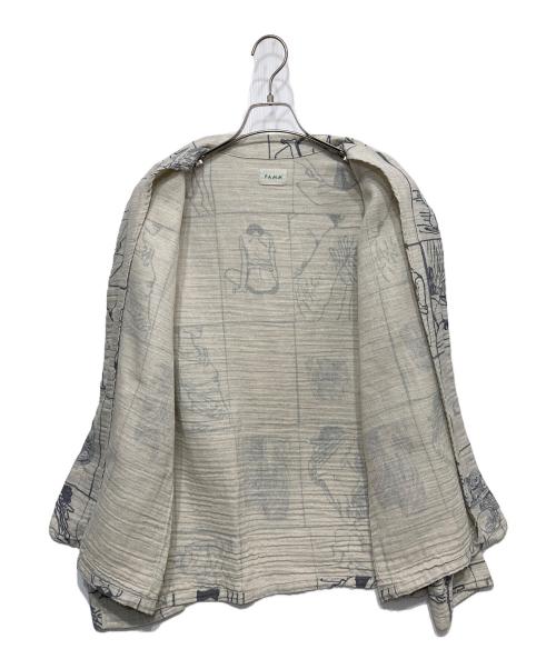 PAMM（パム）PAMM (パム) たなかみさき 見せられる日記のシャツ ベージュ サイズ:FREEの古着・服飾アイテム